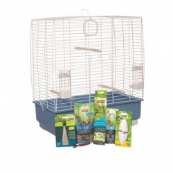 Cage équipée LW p/perr. calopsittes LIVING WORLD Equipped Cages