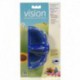 Auget Vision II eau/nourr., bleu-V VISION Mangeoires, Augets..