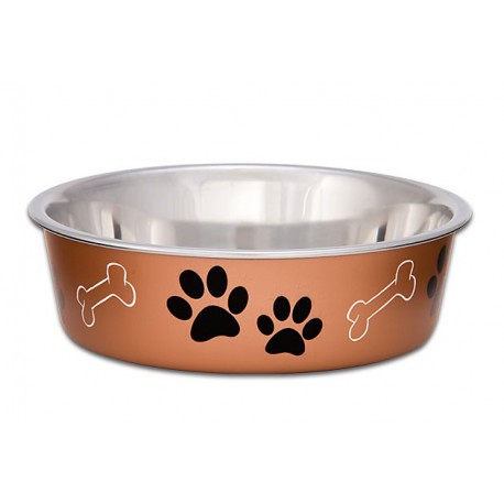 LOVING P BELLA CHIEN/CHAT BOL CUIVRE T.G 2130ML ( LOVING PET Food And Water Bowls