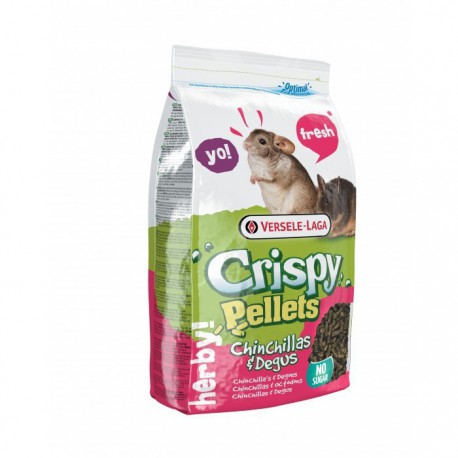VL Crispy pellets chinchillas & degus 1kg VERSELE-LAGA Nourritures