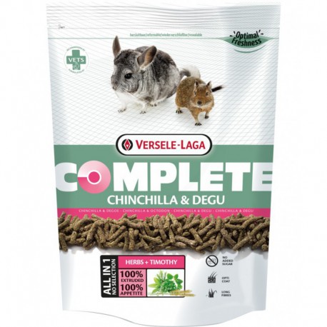 VL Complete Chinchilla & Degu 500g VERSELE-LAGA Food