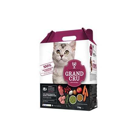 CANISOURCE CHAT NOURR. S.G. GRAND CRU VIANDE ROUGE 3KG CANISOURCE Nourritures Sèches