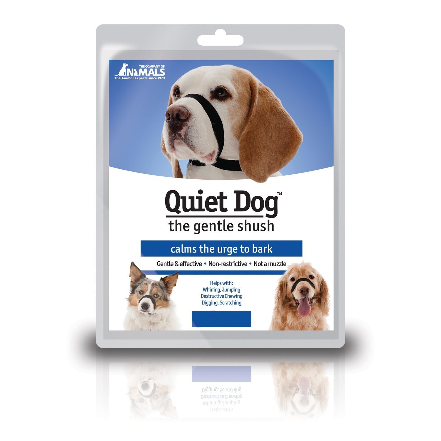 Quiet dog muzzle hot sale