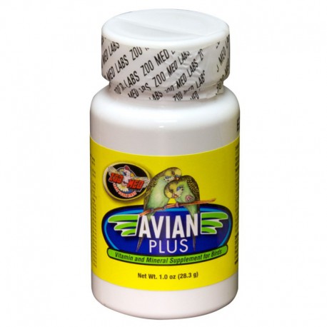 Avian Plus Vitamin & Mineral Supplement1 OZ ZOOMED Miscellaneous Accessories