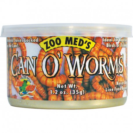 Can O Worms (300 worms / can)1.2 OZ ZOOMED Nourritures