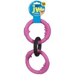 JW Caoutchouc Naturel Anneaux Big Mouth Triple P JW PET PRODUCTS Toys