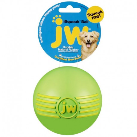 JW Caoutchouc Naturel Balle Isqueak Grande JW PET PRODUCTS Jouets