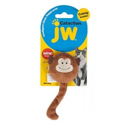 JW Cataction Jouet Pluche pour Chat (Herbe à Chat) - Singe JW PET PRODUCTS Jouets