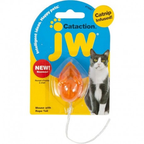 JW Cataction Souris Cataction Avec Queue & Cloche JW PET PRODUCTS Jouets