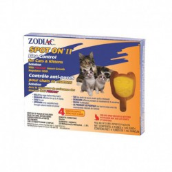 Spot-On II Cat and Kittens ZODIAC Anti-Flea Products