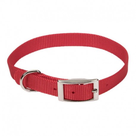 COLLIER NYLON WEB 5/8x16 RED COASTAL Leashes And Collars