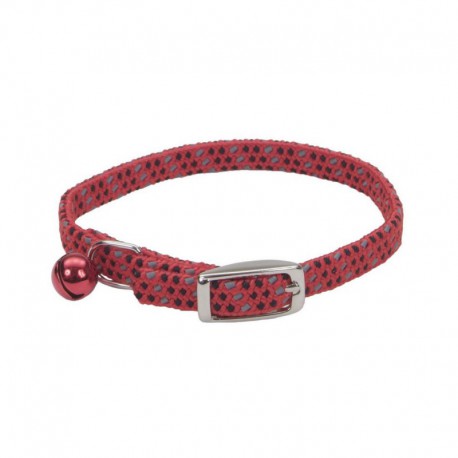LIL COLLIER ÉLAST./RÉFL. 5/16x8 RED COASTAL Leashes And Collars