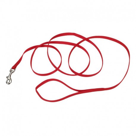 LAISSE NYLON WEB 3/8x72 RED COASTAL Leashes And Collars