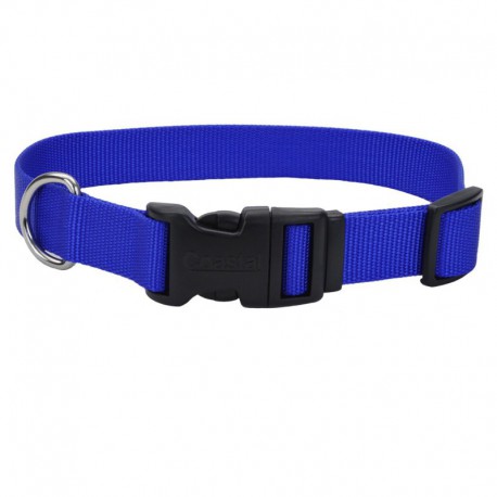 COLLIER NYLON AJUSTABLE 3/8x8-12 BLU COASTAL Leashes And Collars