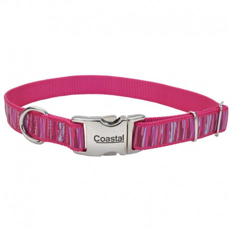 RIBBON COLLIER AJUST. 1 x 18-26 PFS COASTAL Laisses et colliers