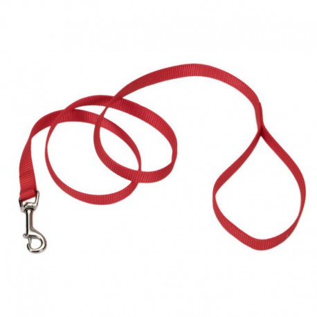 LAISSE DRESSAGE NYLON 5/8x72 RED COASTAL Laisses et colliers