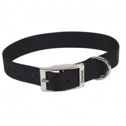 COLLIER NYLON WEB 1x22 BLK COASTAL Leashes And Collars