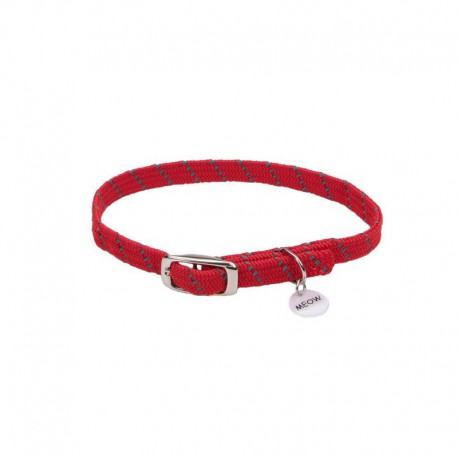 ELASTA COLLIER RÉFLÉCH. 3/8 x10 RED COASTAL Leashes And Collars