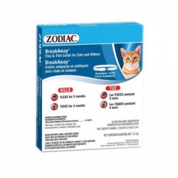 Zodiac Flea/Tick Breakaway Collar Cat/Kitten ZODIAC Produits anti-puces