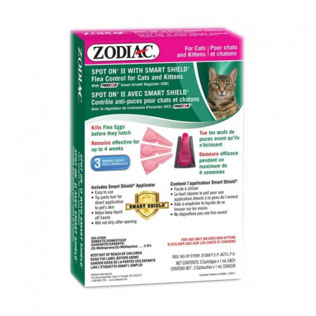 Zodiac Smart Shield Spot On II Cat/Kitten ZODIAC Anti-Flea Products