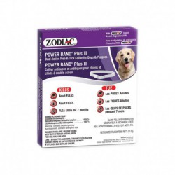 Zodiac Powerband Plus II Collar Dog/Puppy ZODIAC Produits anti-puces