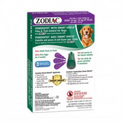 Zodiac Smart Shield Powerspot Dog Over 30lb ZODIAC Produits anti-puces