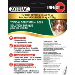 Zodiac Infestop Solution Topique Contre les Puces pour Chien ZODIAC Produits anti-puces