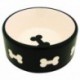 PAWSTONE Ivory Bone 8in BURGHAM Bols Eau Et Nourriture