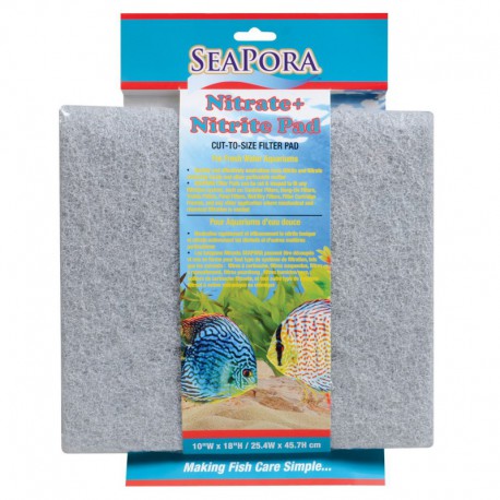 Se Nitrate/Nitrite Pad 18 x 10 SEAPORA Aquarium Decorations
