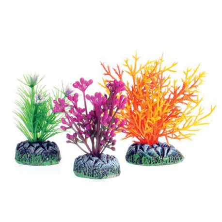 UT PP 4 Ground 3 Pod Group A UNDERWATER TREASURES Decorations Aquarium