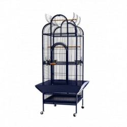 OISEAUX CAGE CON/PERROQ. 31X31X65 GRIS DAYANG Equipped Cages