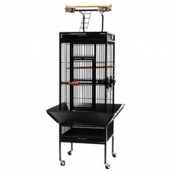 OISEAUX CAGE PETIT PERROQUET 18X18X61 DAYANG Equipped Cages