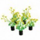 UT 5Pk Mini Plant Yellow/Green UNDERWATER TREASURES Plantes artificielles