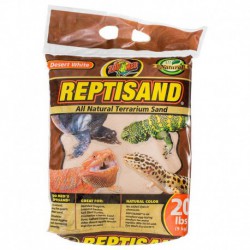 ReptiSand - Desert White 66 Cases/Pallet5 LB ZOOMED Sables,Substrats,Litières