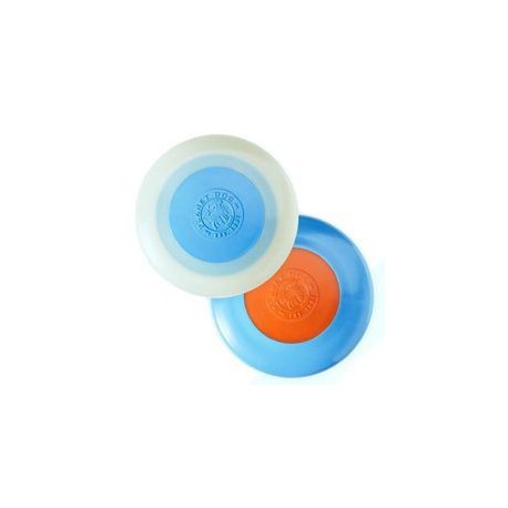 PLANET DOG CHIEN ORBEE-TUFF DISQUE VOLANT ORANGE/BLEU PETIT PLANET DOG Jouets