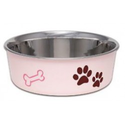 PROMO - DÃ©cembre - LOVING P BELLA CHIEN/CHAT BOL ROSE PAP LOVING PET Bols eau et nourriture