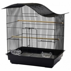 CAGE PERRUCHE SOPHORA 20X16X24 NOIR DAYANG Equipped Cages