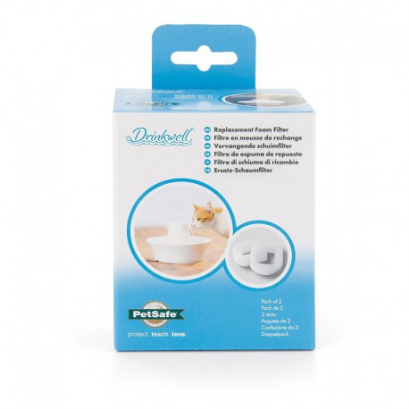 DRINKWELL - FILTRE MOUSSE POUR FONTAINE 360 PETSAFE Bols Eau Et Nourriture