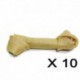 Cuir-Os brun noués 6 à 6 1/2 (10 unités) YAMAS Leather Bones