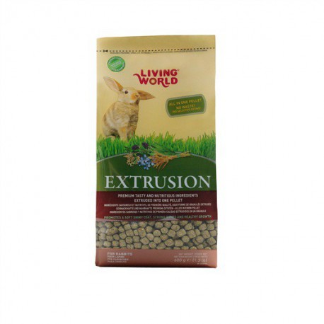 LW Aliments Extrudés Pour Lapins, 600G-V LIVING WORLD Food