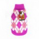 DQ Pink Argyle Sweater - 16in DOGGIE-Q Lingerie