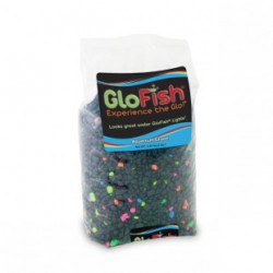 GloFish Gravel Black with Fluorescent Highlights 5lb GLOFISH Gravier d'aquarium