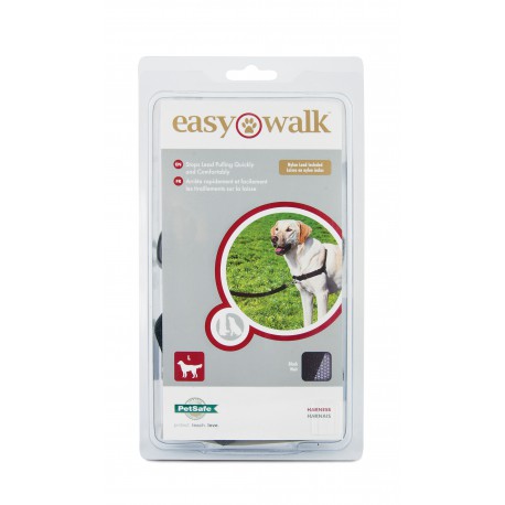 PETSAFE EASY WALK CHIEN HARNAIS GRAND NOIR PETSAFE Laisses Et Colliers