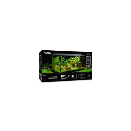 Aquar. Flex FL 123L (32,5USgal), noir FLUVAL Aquariums équipés