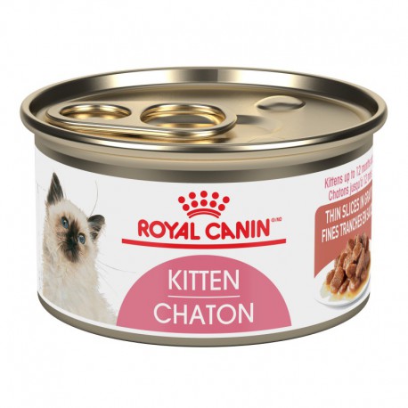 Kitten Instinctive / Chaton Instinctif THIN SLICES IN GRAVY ROYAL CANIN Nourritures en conserve
