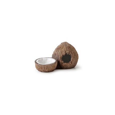 Cach., bol.eau ET, forme de noix.coco EXO TERRA Miscellaneous Accessories