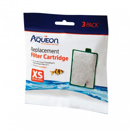 Aqueon Filter Cartridge Extra Small 3 pk Masses Filtrantes