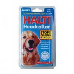 HALTI Headcollar Size3/BK HALTI Leashes And Collars