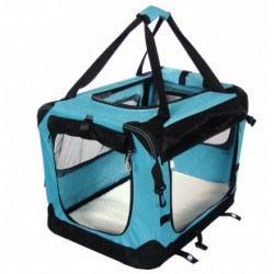 TUFF CRATE Deluxe Soft Crate M Sky BL TUFF Transport Bags