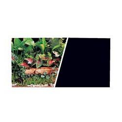 Arr.-plan rév. MA, plantes/noir, 25 pi-V MARINA Decorations Aquarium